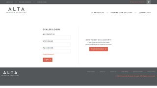 
                            11. Dealer Login - Alta Window Fashions