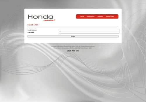 
                            10. Dealer Login - Honda Assist