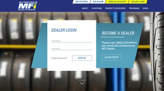 
                            7. dealer login - Max Finkelstein, Inc.