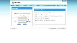 
                            6. Dealer - StarTimes TV Website