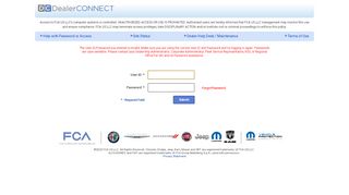 
                            4. DealerCONNECT Login - Chrysler