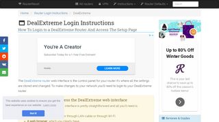 
                            5. DealExtreme Login: How to Access the Router Settings | ...