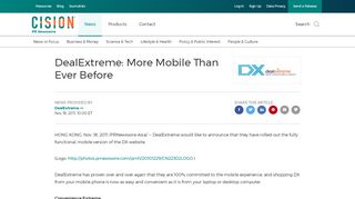 
                            7. DealExtreme: More Mobile Than Ever Before - PR Newswire