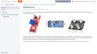 
                            12. DealExtreme - Sensor Technology - Metropolia Confluence