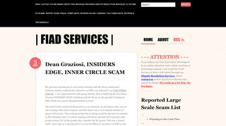 
                            6. Dean Graziosi, INSIDERS EDGE, INNER CIRCLE SCAM | | ...