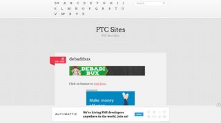 
                            10. debadibux | PTC Sites