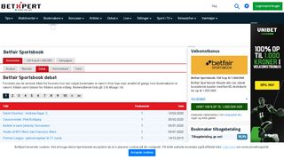 
                            6. Debat om Betfair Sportsbook - BetXpert