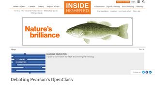 
                            7. Debating Pearson's OpenClass | Technology and Learning