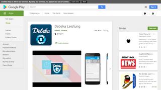 
                            4. Debeka Leistung – Apps bei Google Play