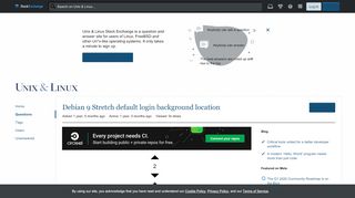 
                            4. Debian 9 Stretch default login background location - Unix & Linux ...