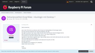 
                            6. DebianJessie(lite)+Xorg+Mate ->Autologin mit Desktop ? - Debian ...