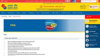 
                            4. Debit Cards - Andhra Bank