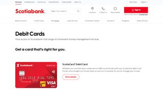 
                            8. Debit Cards - Scotiabank