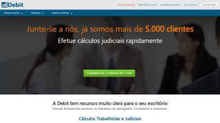 
                            2. Debit - Correção Monetária, Cálculo Trabalhista e Mais