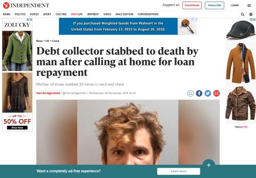 
                            5. Debt collector stabbed to death by man after calling at home for loan ...