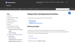 
                            7. Debug Pods and ReplicationControllers - Kubernetes