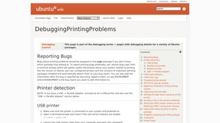 
                            8. DebuggingPrintingProblems - Ubuntu Wiki
