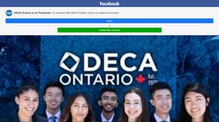 
                            7. DECA Ontario - Home | Facebook - Facebook Touch