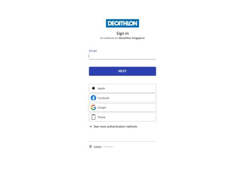 
                            2. Decathlon Singapore Customer Registration Form