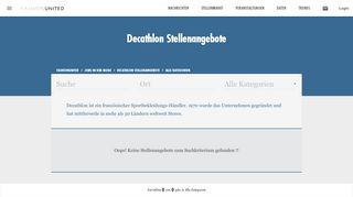 
                            9. Decathlon Stellenangebote - FashionUnited