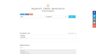 
                            11. decb-keyword ideas generator