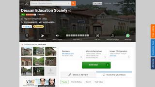 
                            8. Deccan Education Society, Fergusson College Road - Educational ...