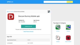 
                            10. Deccan Rummy Mobile Apk Download latest version 0.0.13- com ...