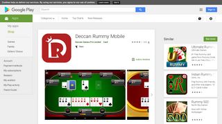 
                            2. Deccan Rummy Mobile - Google Play पर ऐप्लिकेशन