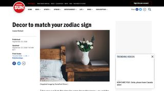 
                            12. Decor to match your zodiac sign | Toronto Sun