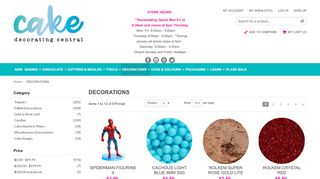 
                            8. DECORATIONS - Cake Decorating Central