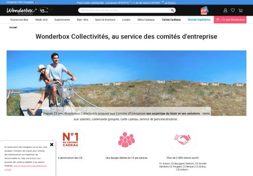 
                            6. Découvrez nos offres Comités d'entreprise (CE) | Wonderbox