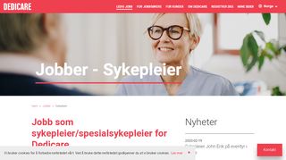 
                            3. Dedicare Nurse | Vi bryr oss mer!