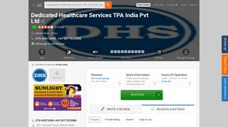 
                            5. Dedicated Healthcare Services TPA India Pvt Ltd, Ashram Road ...