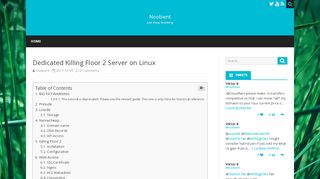 
                            11. Dedicated Killing Floor 2 Server on Linux – Noobient