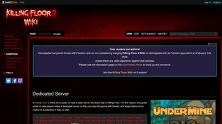 
                            9. Dedicated Server - Killing Floor 2 Wiki