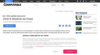 
                            10. Deel 6: Medion en Sony | Computable.nl