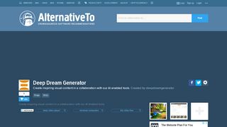 
                            12. Deep Dream Generator Alternatives and Similar Websites and Apps ...