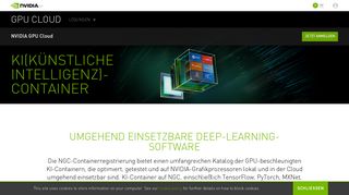 
                            3. Deep-Learning-Container | NVIDIA GPU Cloud