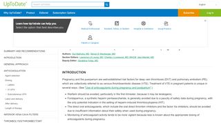 
                            3. Deep vein thrombosis and pulmonary embolism in pregnancy ...