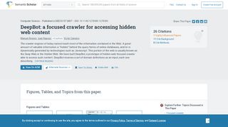 
                            13. DeepBot: a focused crawler for accessing hidden web content ...