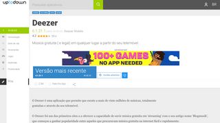 
                            7. Deezer 6.0.6.79 para Android - Download em Português