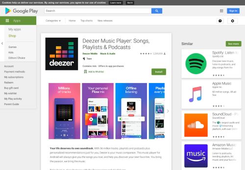 
                            13. Deezer Music – Apps on Google Play