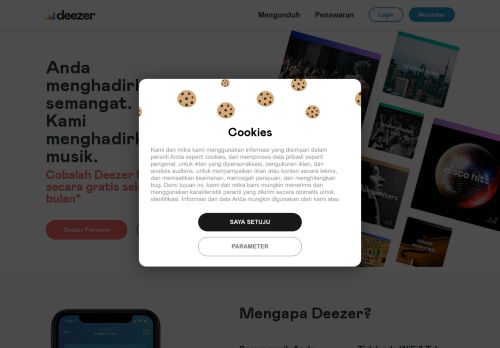 
                            4. Deezer - streaming musik | Cobalah Flow, unduh & dengarkan musik ...