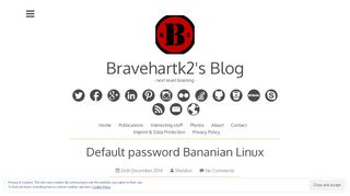 
                            3. Default password Bananian Linux | Bravehartk2's Blog