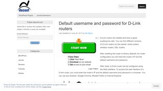 
                            11. Default username and password for D-Link routers - Deconf.com