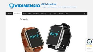 
                            4. Defender • GPS-Tracker - Vidimensio