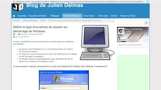 
                            13. Définir le type d'ouverture de session au démarrage de Windows ...