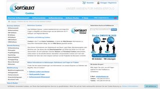 
                            8. Definition Cookies Erklärung Cookies - SoftSelect