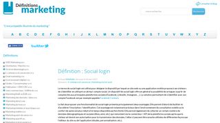 
                            10. Définition : Social login » Définitions marketing