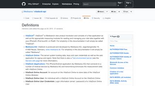 
                            13. Definitions · Medisana/vitadock-api Wiki · GitHub